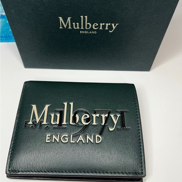 Mulberry trifold wallet